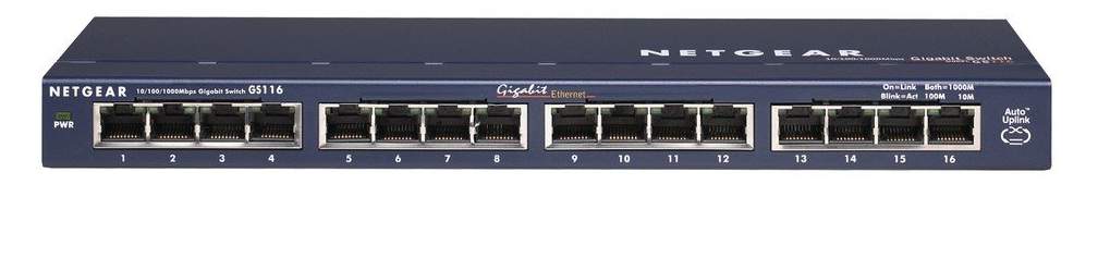 12 port unmanaged switch